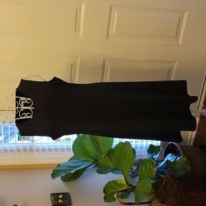 Susan Graver Little Black Dress Stretch sleeveless pullover round neck S…EUC